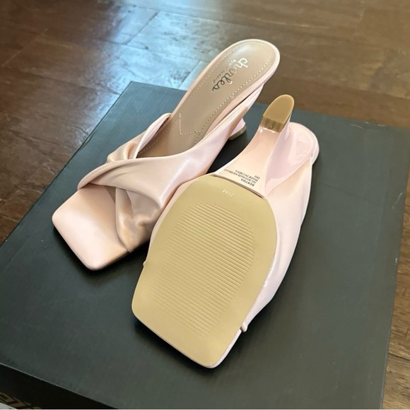Charles David- Women's Pink Heeled Sandal size 7.5-Bertha style Brand New - Picture 12 of 13